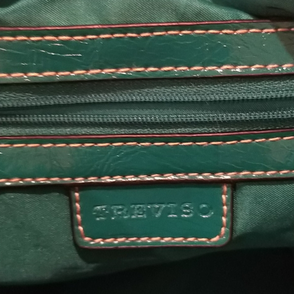 Teal medallion shoulder bag - Picture 10 of 11